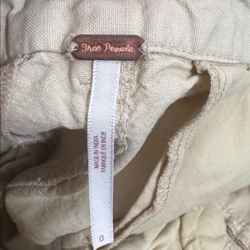 Free People High Street Trouser Shorts khaki 0 - Picture 5 of 7